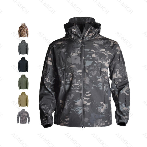 AI-MICH Fashionable Function Water Proof Multifunctional Polyester Outdoor Jacket Waterproof Adjustment Sportswear Work Clothes