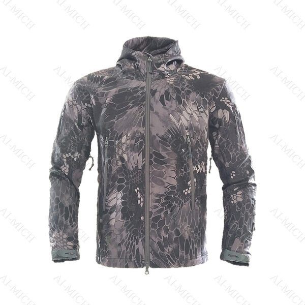 AI-MICH Fashionable Function Water Proof Multifunctional Polyester Outdoor Jacket Waterproof Adjustment Sportswear Work Clothes - Image 11