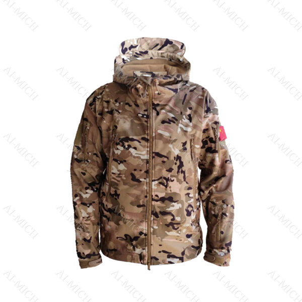 AI-MICH Fashionable Function Water Proof Multifunctional Polyester Outdoor Jacket Waterproof Adjustment Sportswear Work Clothes - Image 12