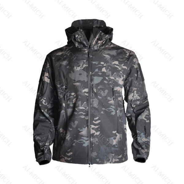 AI-MICH Fashionable Function Water Proof Multifunctional Polyester Outdoor Jacket Waterproof Adjustment Sportswear Work Clothes - Image 7