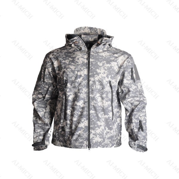 AI-MICH Fashionable Function Water Proof Set Jacket Customize Service Wholesale Jacket Waterproof Outdoor Jacket Lightweight Camouflage - Image 10