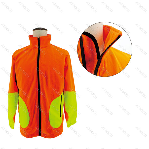 AI-MICH Factory Made Clothing Outdoor Sports Men Soft Shell Jacket Waterproof Windbreaker Zipper Hunting Hiking Soft Shell Fleece Jacket Talabat Hoodies With Zipper - Image 5