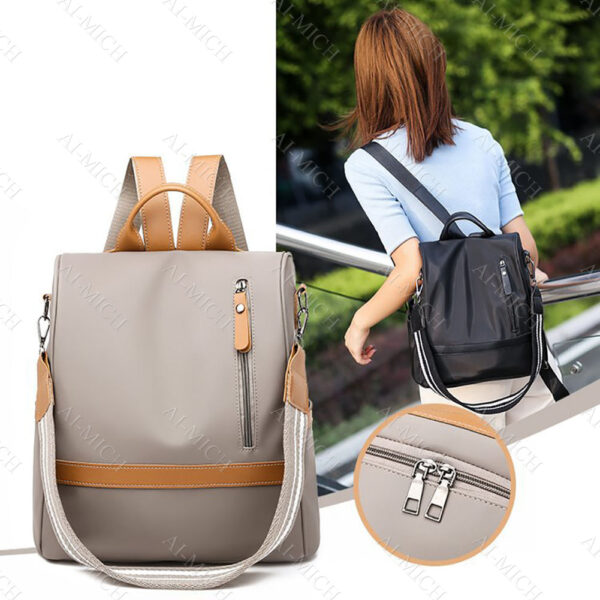 AI-MICH Custom Design Fashion Anti Theft Wholesale School Girls Waterproof Mini Backpack Women