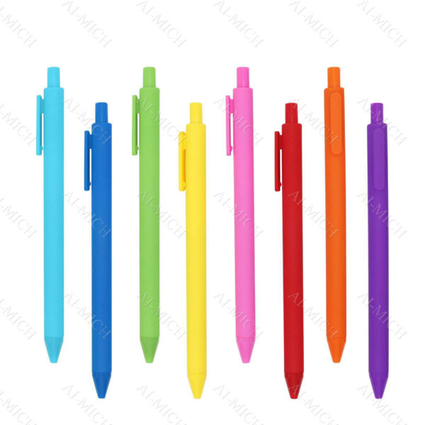 AI-MICH Personalized Press Neutral Pen Ballpoint Pen Cheap Plastic Wholesale Gift Custom Logo Ballpoint Pen