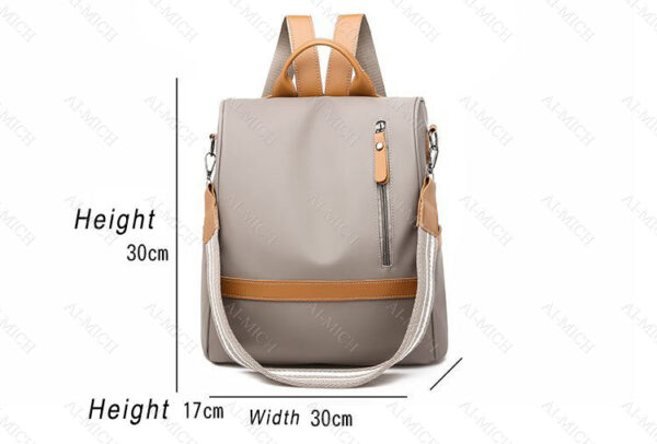 AI-MICH Custom Design Fashion Anti Theft Wholesale School Girls Waterproof Mini Backpack Women - Image 5