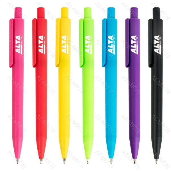 AI-MICH Personalized Press Neutral Pen Ballpoint Pen Cheap Plastic Wholesale Gift Custom Logo Ballpoint Pen - Image 3