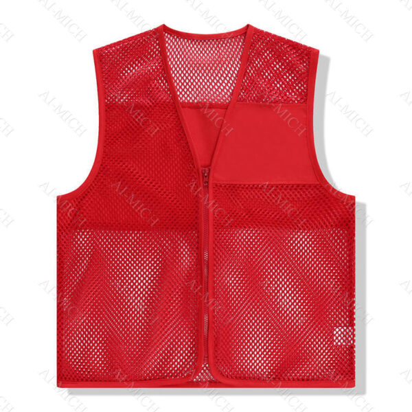 AI-MICH Custom Logo Hot Melt Pressed Reflective Vest Traffic Safety Clothing Printed Wear-resistant Wholesale Doorman Uniform (Copy) - Image 5