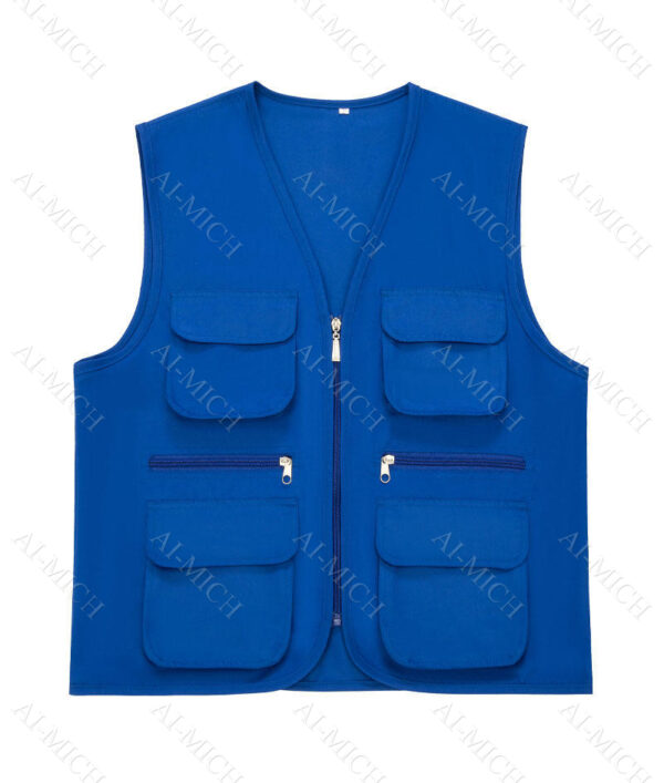 AI-MICH Short Sleeve Overalls Custom Logo Factory Labor Protection Uniform Construction Site Transportation Clothing Printing - Image 4