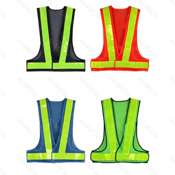 AI-MICH Volunteers Vests Custom Grids Security Overalls Custom Logo Printing Summer Wear Resistance Support Samples Quick Drying - Image 3