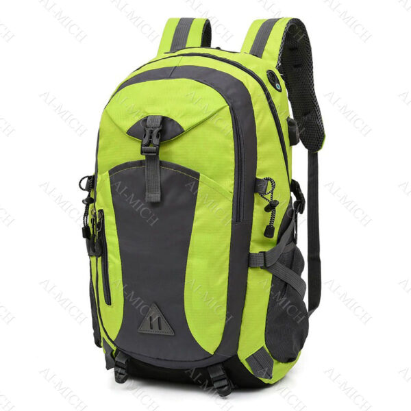 AI-MICH Custom Unisex Anti Theft Nylon Outdoor Travel Waterproof Laptop Hiking Backpack - Image 3