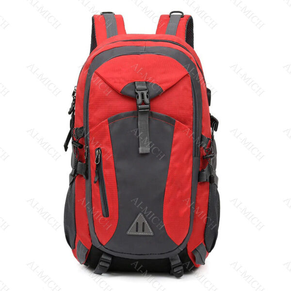 AI-MICH Custom Unisex Anti Theft Nylon Outdoor Travel Waterproof Laptop Hiking Backpack - Image 4