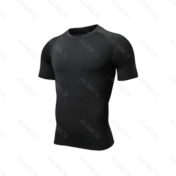 AI-MICH Wholesale Customized Shirts Embroidered Oversized Logo Print High Quality Design Customized Cotton T Shirts - Image 4