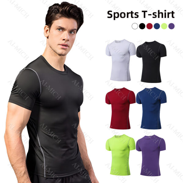 AI-MICH Wholesale Good Quality Unisex Tshirt Round Neck Fit Short Sleeve Summer Casual Plain Custom Logo 100% Cotton Tshirt - Image 2